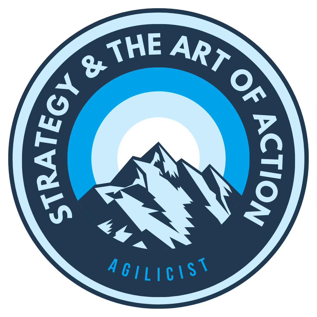 Strategy & the art of action badge
