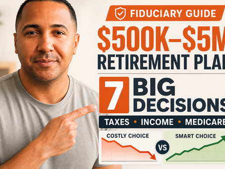 Retirement Planning for Households With $500K–$5M: A Tax-Smart Income Playbook