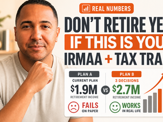 Retirement Planning for High-Net-Worth Households: When “One More Year” Saves Taxes, IRMAA, and Risk
