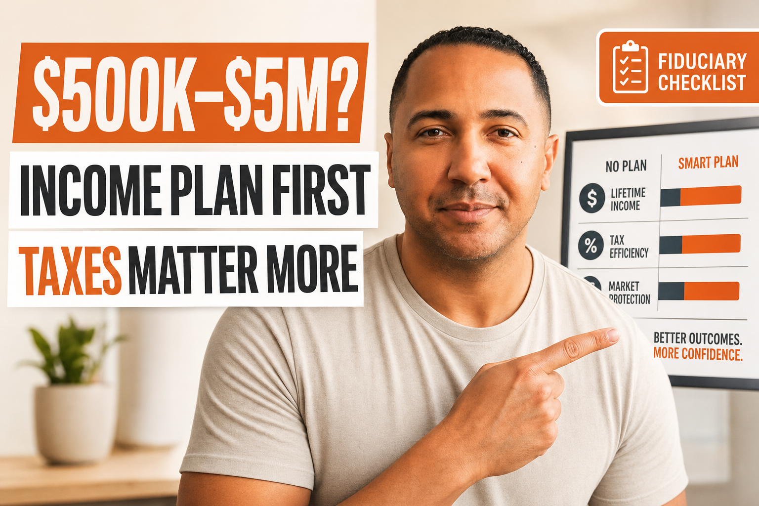 Retirement Planning for $500K–$5M Households: A Fiduciary Playbook for Income, Taxes, Medicare, and Legacy