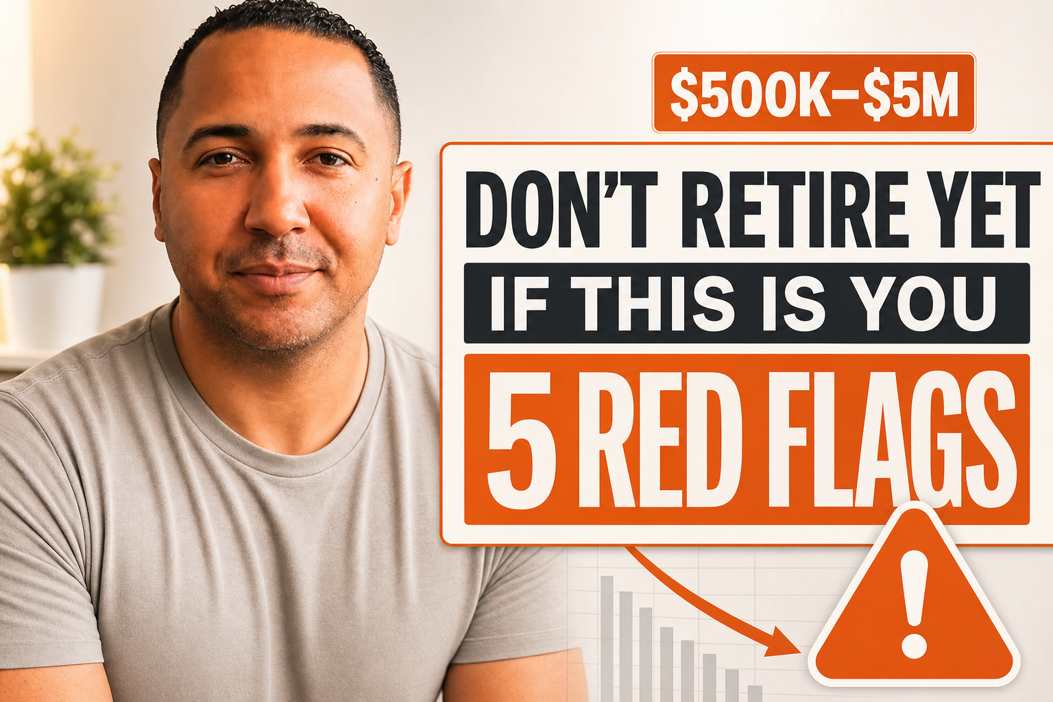 Don’t retire yet if you’re missing key readiness items—tax plan, withdrawal strategy, Social Security/Medicare timing, and risk controls—for $500K–$5M households