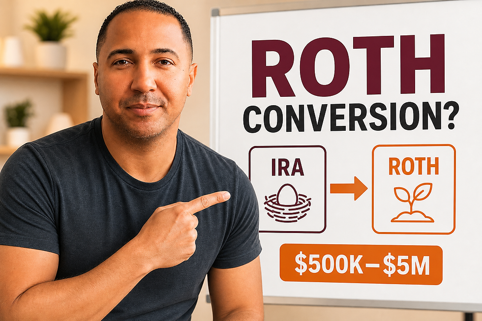 Roth Conversions Before RMDs: A 2026 Guide for $500K-$5M Retirees