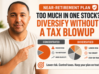 Concentrated Stock Diversification Near Retirement: Reduce Single-Stock Risk Without a Tax Shock