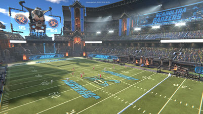 MFL2 screenshot of the Scarolina Panzers' stadium
