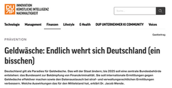 So kämpfen Staat und Start-ups gegen Finanzkriminalität