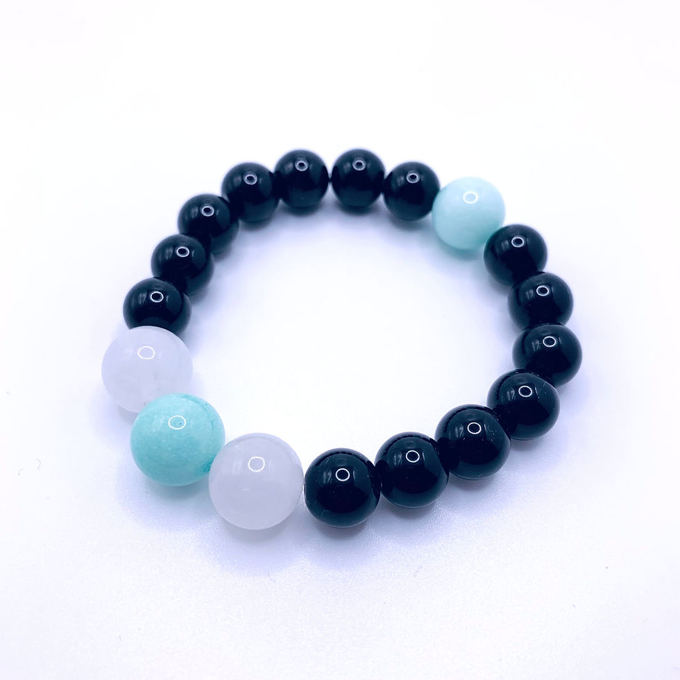Bracelet Onyx Sans Alliage (15cm)