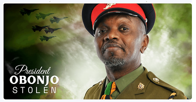 President Obonjo: Stolen