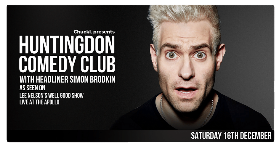 Huntingdon Comedy Club with Simon Brodkin