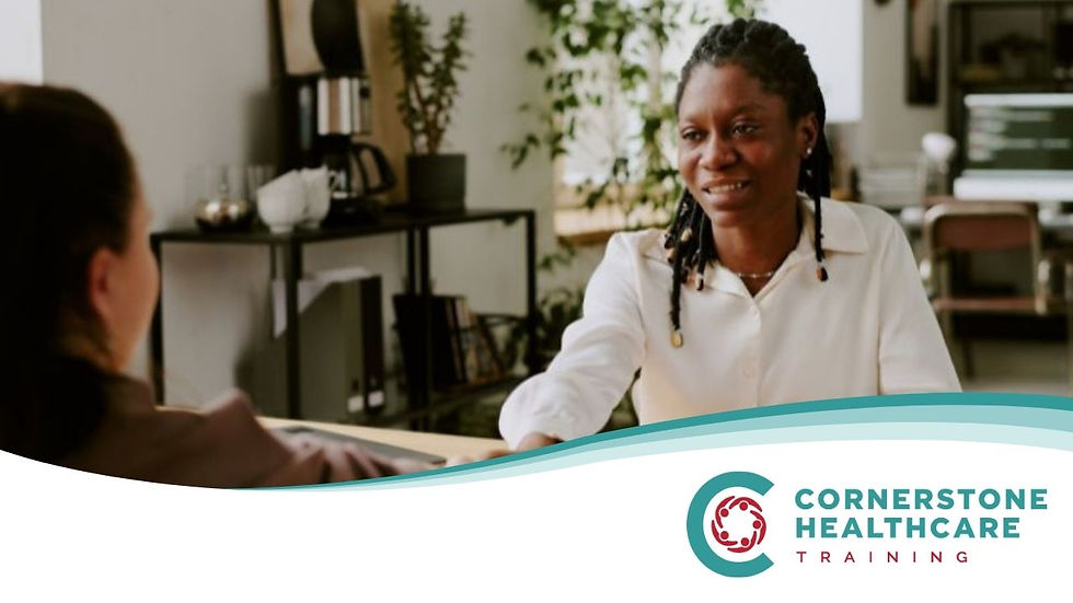 woman hiring a cna
