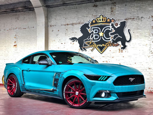 Ford Mustang Liberty Wrap !