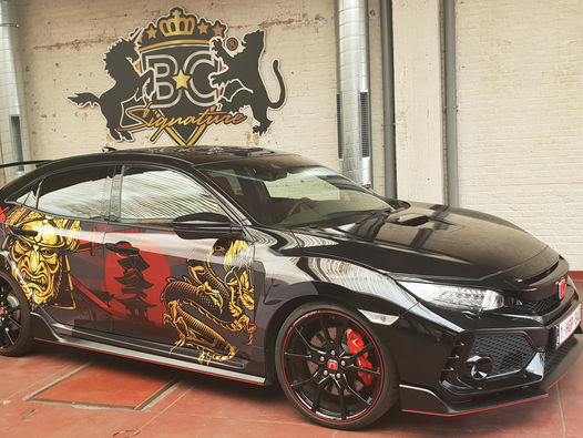 Honda Civic Type R - CRAZY HALF WRAP