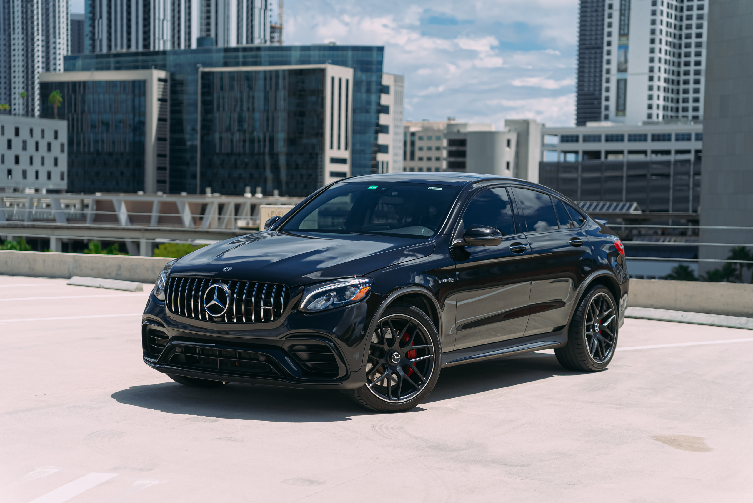 2019 Mercedes-Benz GLC63s, view 3