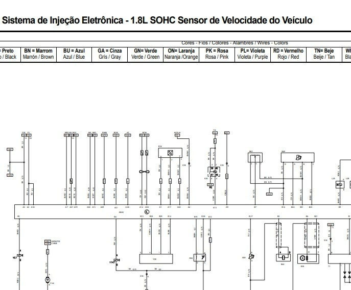Miniatura: Esquema Diagramas eletricos Meriva 2004 adiante Meriva Easytronic 2007