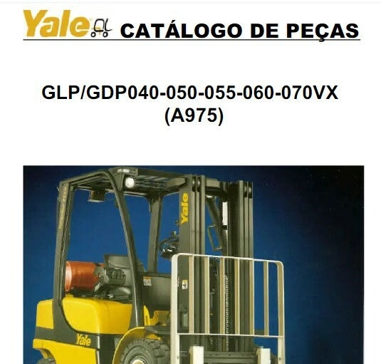 Catalogo De Peças Empilhadeira Yale