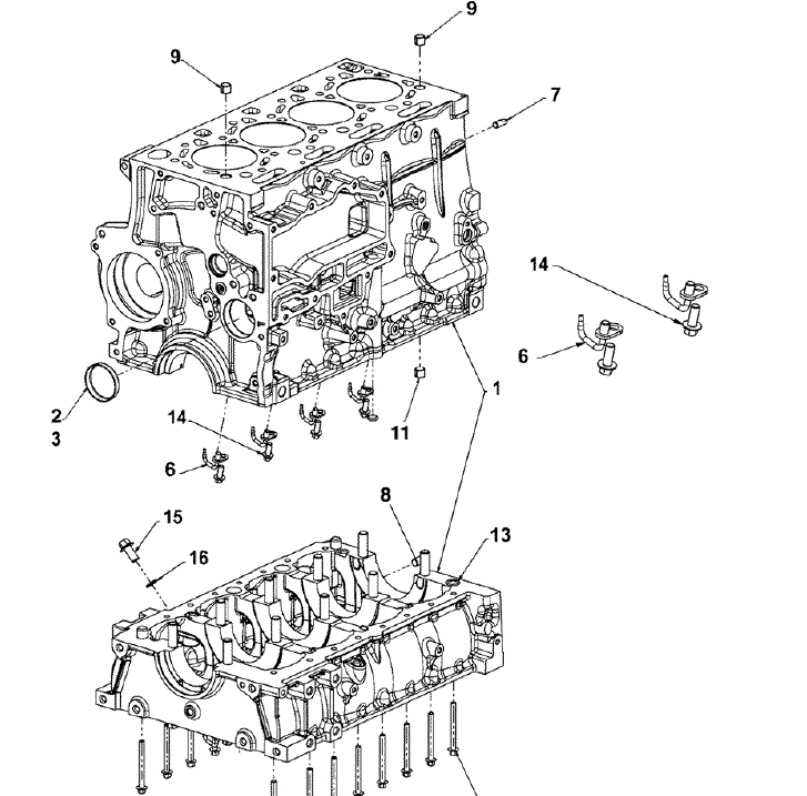 Miniatura: Catálogo de peças Jcb motor 444 Aspiracion Natural em (ingles)