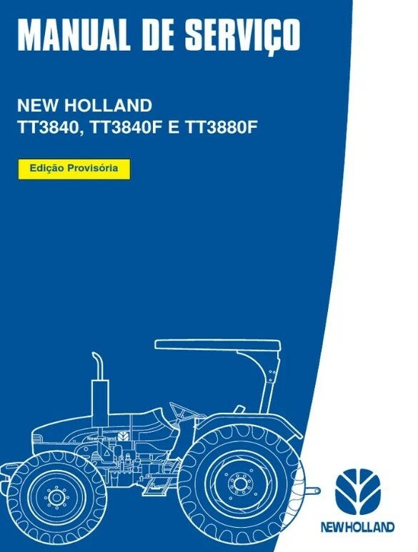 Manual De Serviço Oficina Trator Tt3840 tt 3880