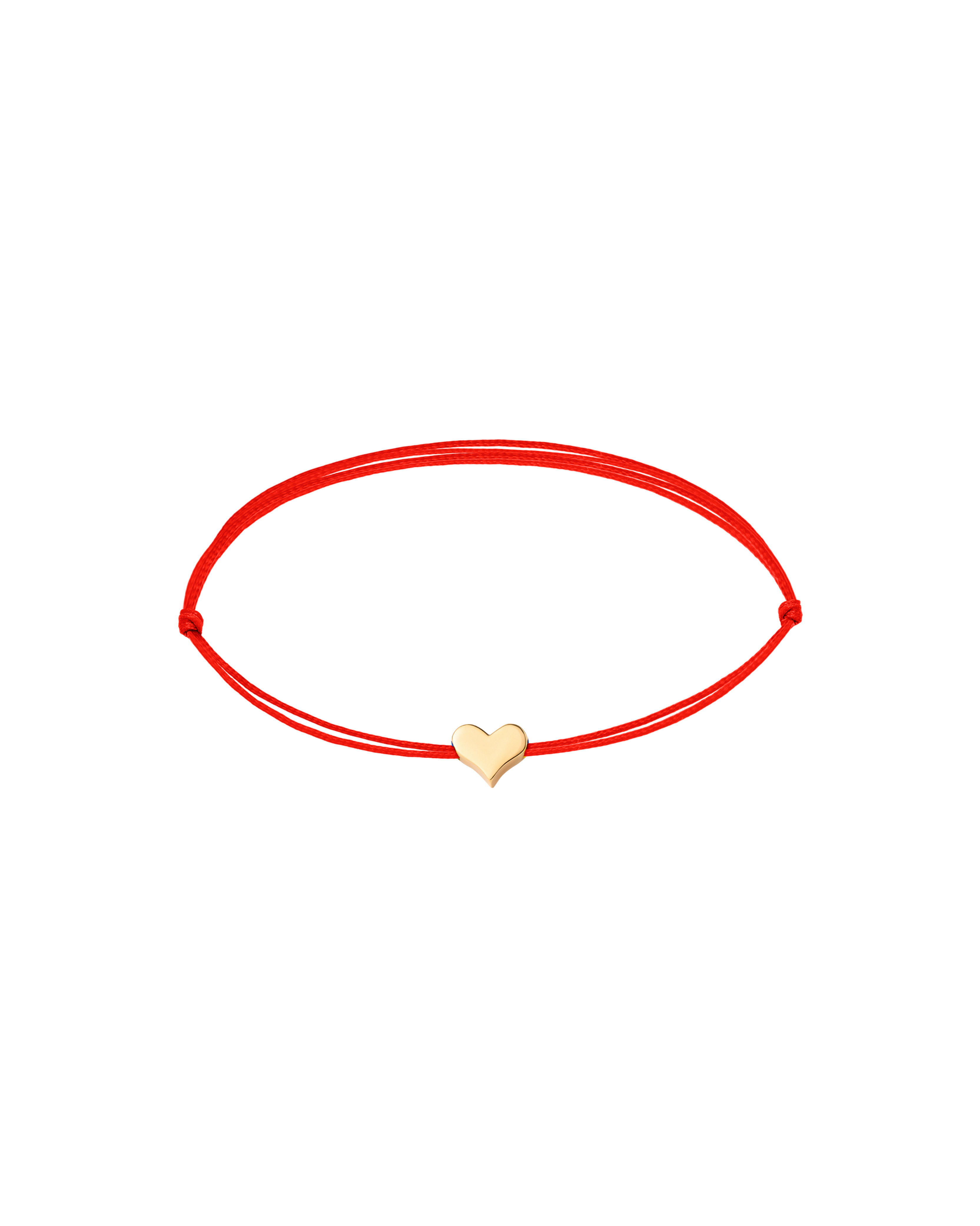 Bracelet with a Heart on a String