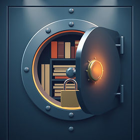 image of unlocking a vault to a safe to get books and protocols.jpg