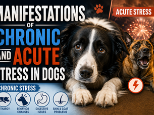 Manifestations of Chronic and Acute Stress in Dogs (RESEARCH ANALYSIS)