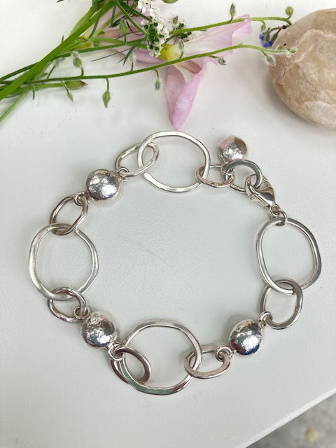 Thumbnail: Pebbles and Ripples Bracelet