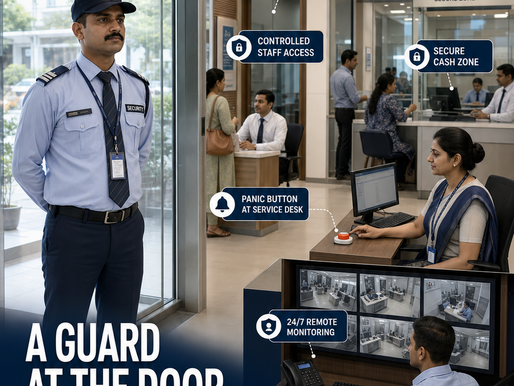 Why Bank Branches Need Security Beyond a Guard at the Door