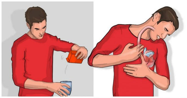Si erupta dentro de 5 minutos de beber Bicarbonato de Sodio, esto es lo que significa!