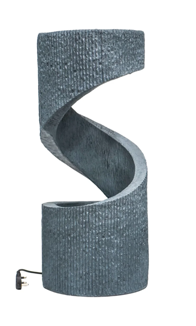 Thumbnail: Spiral LED Water Fountain in Cement