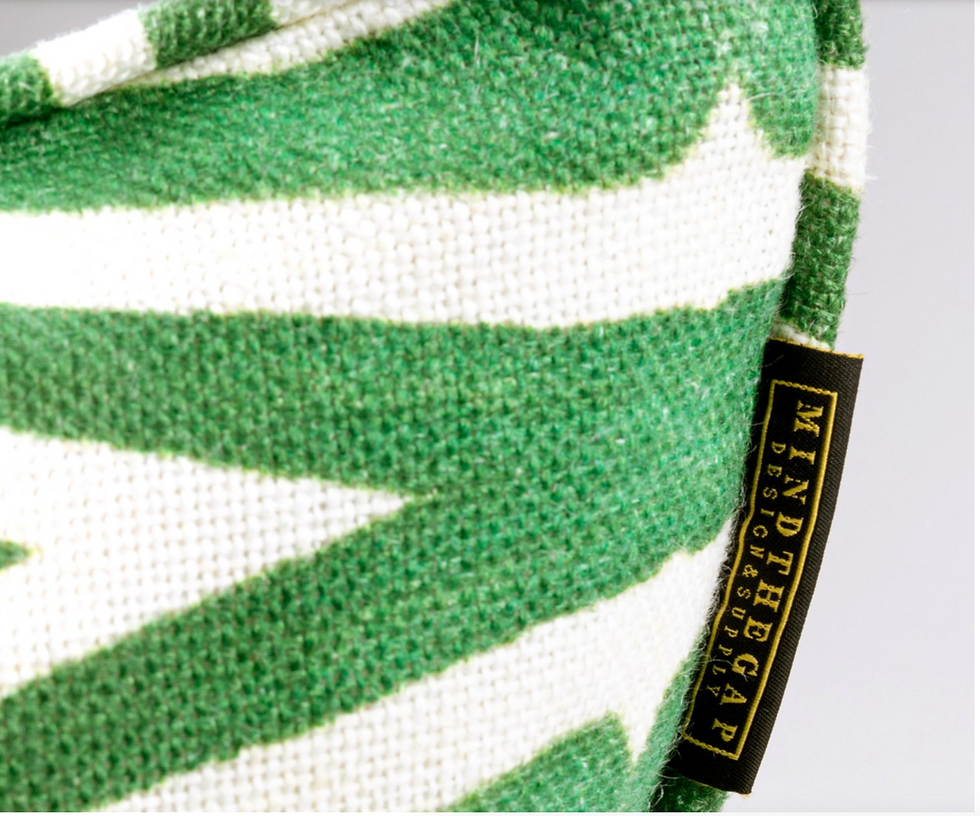 Thumbnail: Green Linen Cushion