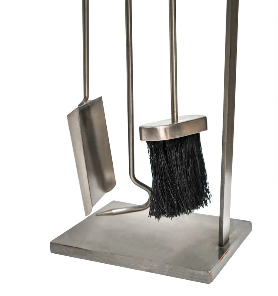 Thumbnail: Fireside Companion 3 Piece Tool Set in Pewter