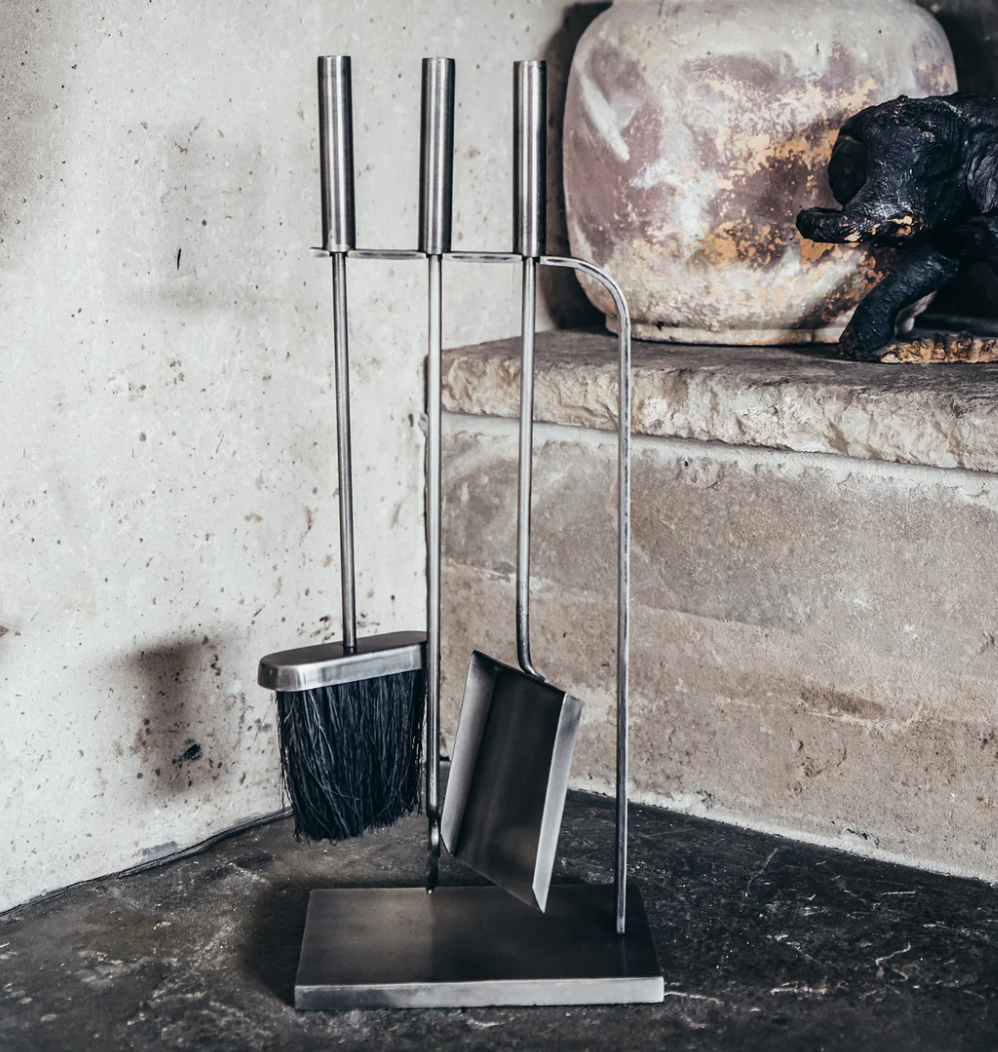 Fireside Companion 3 Piece Tool Set in Pewter