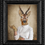 Thumbnail: Lady deer picture in black frame