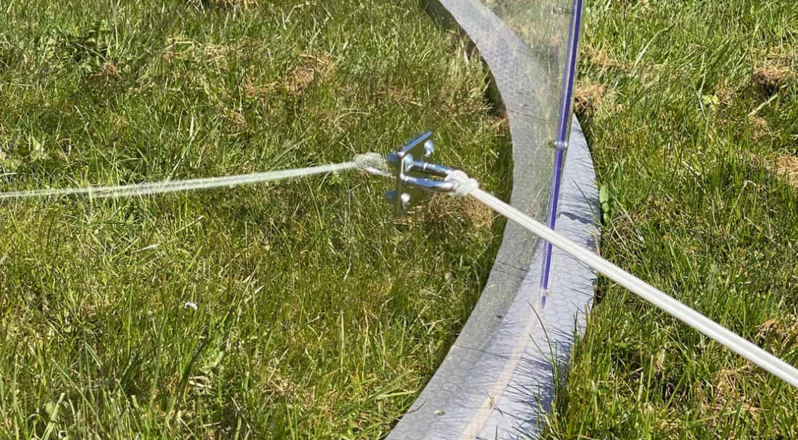 Anchor kit for garden dome