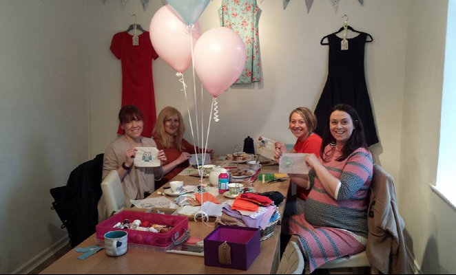 patchwork quilt baby shower