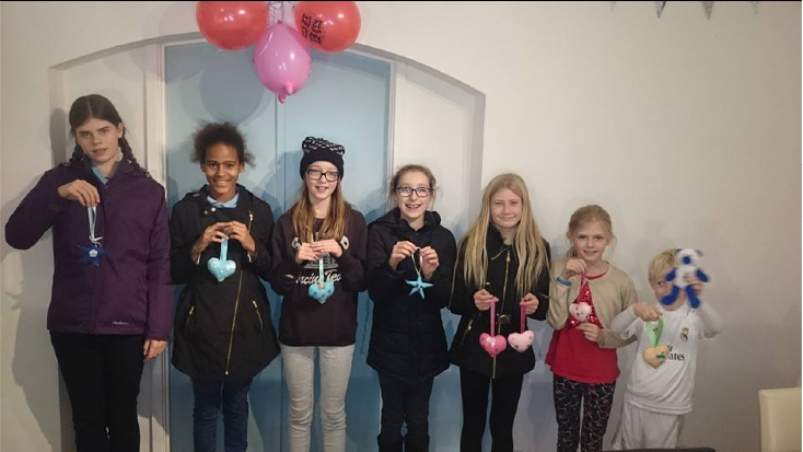 Charlotte's craft party