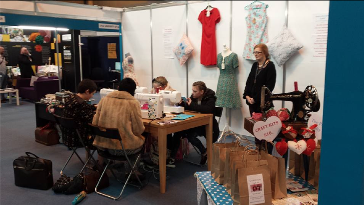 sew with holly at the clothes show