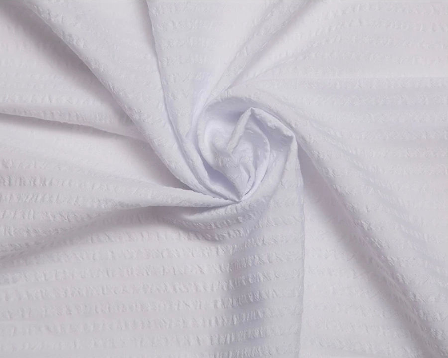 Seersucker - white shirting
