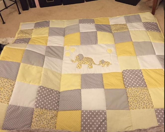 Jenna's patchwork quilt