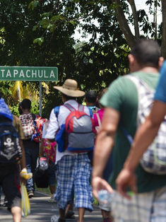 Inicia registro y empleo temporal para migrantes en Chiapas