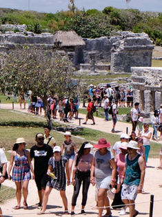 Crece llegada de turistas internacionales