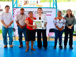 Seguridad alimentaria en marcha: Benefician a 550 familias de la zona rural con granjas familiares