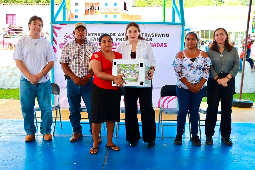 Seguridad alimentaria en marcha: Benefician a 550 familias de la zona rural con granjas familiares