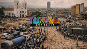 Tuxtla se seca mientras el dinero del agua desaparece, ¡Basta de abusos!