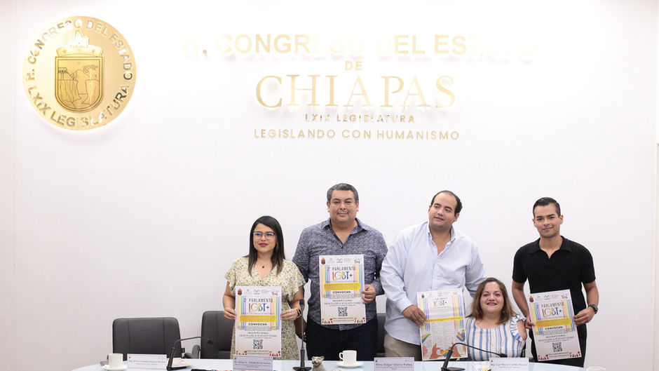 Lanzan convocatoria para el Segundo Parlamento LGTB+ 2026 en Chiapas