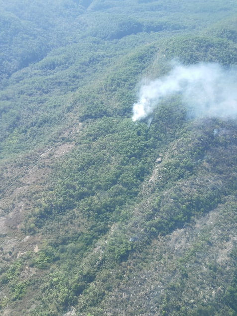 Controlado en un 60 por ciento el incendio en el Cañon del Sumidero