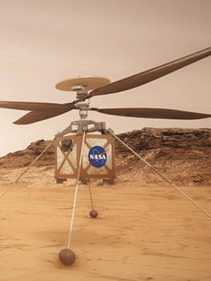 La primera aeronave para otro planeta, ya tiene nombre: Ingenuity