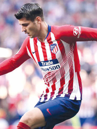 Morata no sale del Atlético