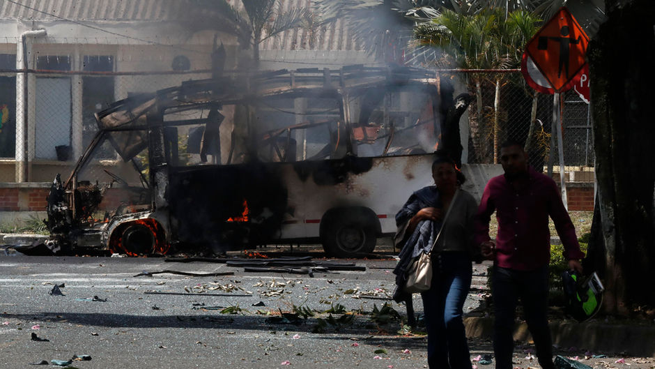 Atentado con explosivos sacude la tranquilidad en el suroeste de Colombia