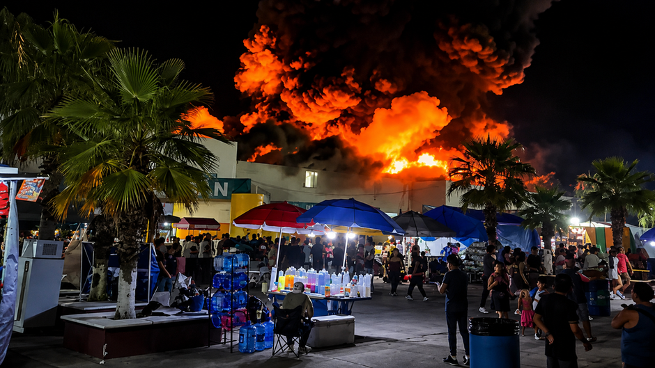 Cinco víctimas tras fuerte siniestro en zona de comercio de la Feria 2026