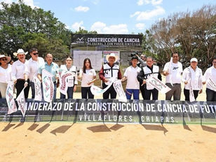 Villaflores estrena carretera y proyecta nueva red de agua potable para beneficio de las familias