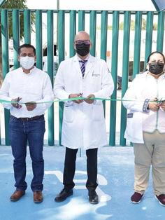 Inaugura IMSS Chiapas remodelación de entrada principal del HGZ No. 2 